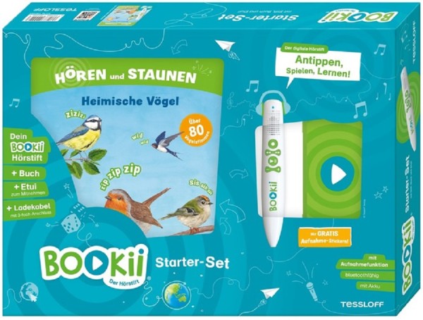 BOOKii® Starter-Set Hören und Staunen Heimische Vögel