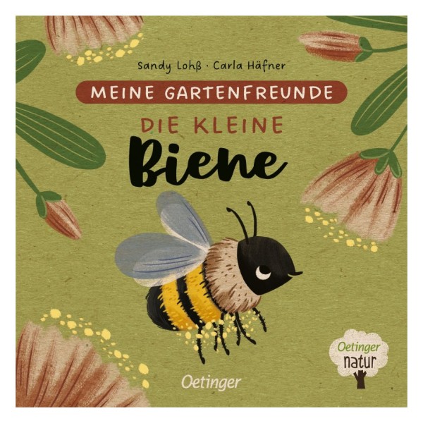 Die kleine Biene - Meine Gartenfreunde - Bilderbuch aus nachhaltiger Öko-Pappe