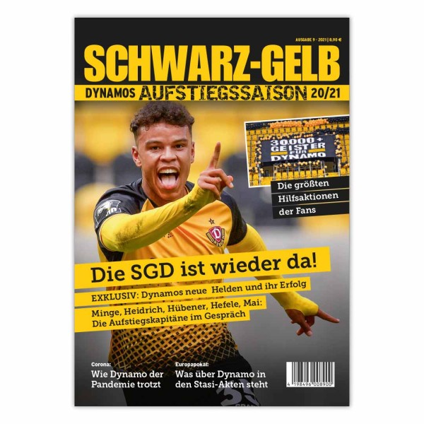 Dynamo-Saisonmagazin Schwarz-Gelb 2020/2021