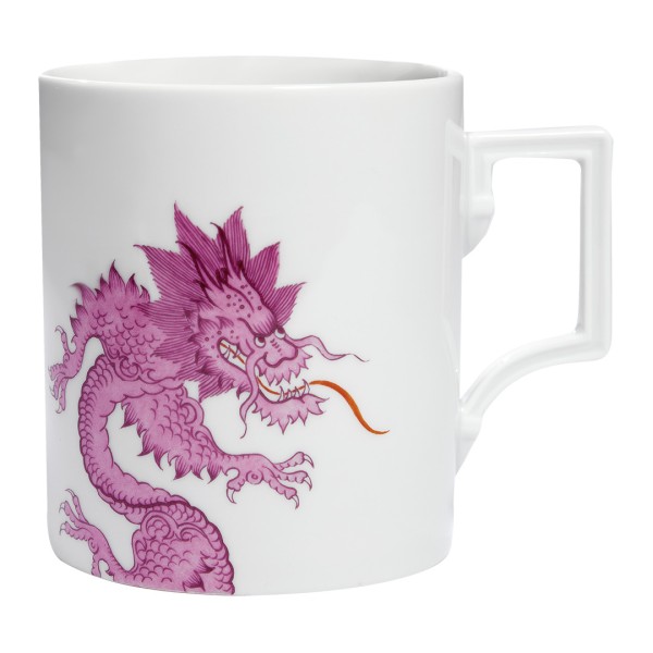 Meissen - Henkelbecher Ming Dragon Purple